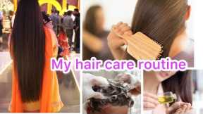 My hair care routine