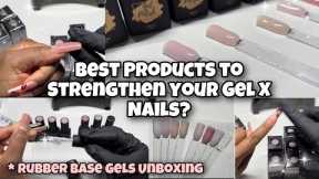 BEST PRODUCTS FOR NAIL STRENGTH? | Rubber Base Gel from BORN PRETTY | PERFECT for GEL X Nails