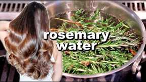 ROSEMARY WATER FOR HAIR GROWTH | DIY Rosemary Water Recipe & How To Use It