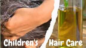 Children Hair Care Routine for Long Strong & Healthy Hair