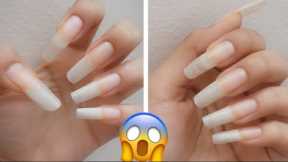 How to grow LONG & STRONG nails (long nail care routine) | Basic Nail Art Tutorial