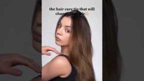 The hair care tip that will change your life #haircare #hair