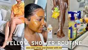 Yellow Products Shower Routine 2023 | Target SHOP WITH ME | BODYCARE, SKINCARE | HYGIENE