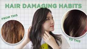 😱Hair Damaging Habits You’re Doing EVERY DAY! • Simple Tips No One Tells You