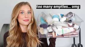 Beauty Empties 2023! Haircare, Skincare, Bodycare & Makeup Products I've Used Up