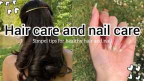 Hair care and nail care 💅||Hair care tips||Nail care tips