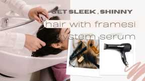 Get Sleek ,Shiny Hair with New Framesi System Serum | Beauty tips with Maimoona