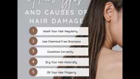 hair types and how to take proper care of our hair #haircaretips