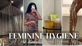 FEMININE HYGIENE Shower Routine | Self Care, Body Care and Hygiene Tips