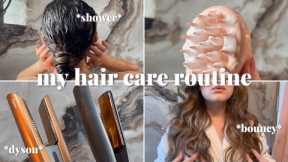MY HAIR CARE ROUTINE 🚿