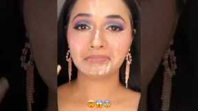 Worst Makeup Hack😰😱😏this hack is epic fail😰😱 #makeupchallenge #viralhacks #shorts #shortvideo