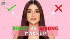Right ✅ vs Wrong ❌ Makeup | How To Do Makeup Correctly ft. @thenidhichaudhary | Nykaa