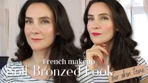 How to Create Natural Soft Bronzed Look | French Beauty Secrets | Glowy makeup tutorial Summer 2023