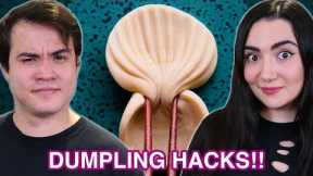 Trying Viral Dumpling Hacks From The Internet