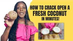 The Easiest Hack Ever: Learn How To Open a Coconut!