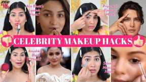 Full Face Makeup Using Celeb Makeup Hacks Ft. @anishkakhantwaal | Pass👍🏻or Fail👎🏻 Challenge | Nykaa