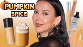 Pumpkin Spice Makeup Look #psl