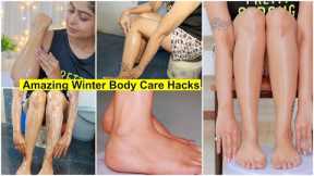 Amazing Winter Body Care Hacks - Remove Dry & Dull Skin, Sun Tan, Scrub, Polish | Rinkal Soni