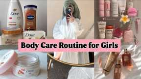 BEST Affordable BODY CARE routine | Shower Routine smooth skin