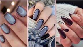 #trending Easy French Tip Nails Design #2023 Ideas For Beginners| New Party #Nails Art Ideas