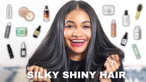 Hair Care Routine For Shiny & Healthy Hair | The products I use to get shiny healthy & long hair!