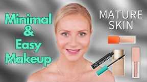 Minimal Fresh Makeup Routine for Mature Skin #over50