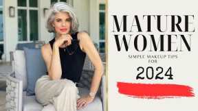 SIMPLE MAKEUP TIPS FOR MATURE WOMEN IN 2024 | Nikol Johnson