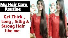 My Honest Hair Care Routine  | Healthy Silky Straight & Long Hair Care Tips
