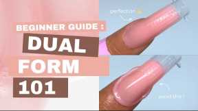 💅DUAL FORM 101:  Beginner Guide Poly Nail Gel Nails (CC)