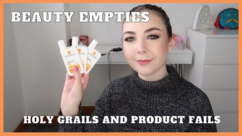 Beauty Empties ✨ Holy Grails and Product Fails 🖤 Skincare, Hair Care and Body Care