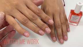 LipGloss nails with Manucurist Active Glow (Raspberry)