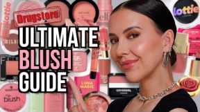 I Bought EVERY DRUGSTORE Blush & TESTED Them Back to Back