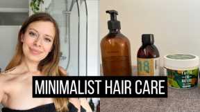 EXTREME Minimalist Hair Care Routine (Only 4 Products!) Natural & Sustainable