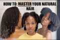 HOW TO CARE FOR NATURAL HAIR FOR