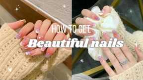 How to get beautiful nails ✨🌸 | Nail care tips 💗| Complete guide 💌 #girlies