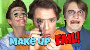 My Brothers Try to Do a MakeUp Tutorial *HILARIOUS FAIL* -|- Bros Vid