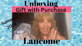 UNBOXING GIFT WITH PURCHASE- Lancome Summer 2024- Skin Care & Makeup Product Exclusive!