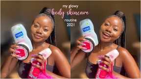 glowy body skincare routine ✨: smelling good, exfoliation 101, hair removal