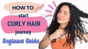 HOW TO TAKE CARE OF CURLY HAIR FOR BEGINNERS 2024