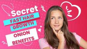 Boost Hair Growth Fast with Onions! | Discover the Top Benefits of Onion Juice & Oil#wellnessity