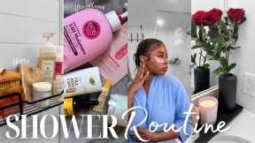 EVERYTHING SHOWER ROUTINE | Skincare + Bodycare + Hygiene + Self care