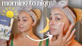 How to keep your skin CLEAR! *FULL morning to night skincare routine* | follow these steps!