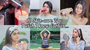 10 Skin care Tips I wish I knew Earlier for a *PERFECT SKIN*🫧💙 #skin #healthy